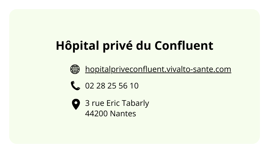 Hopitalprivé du confluent ophta nantes